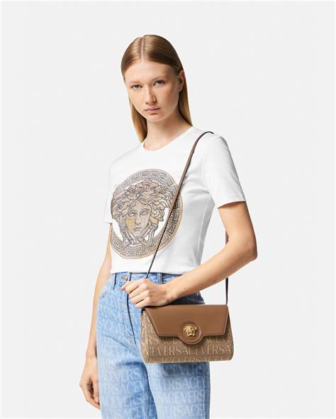 chemise versace medusa|versace la medusa crossbody.